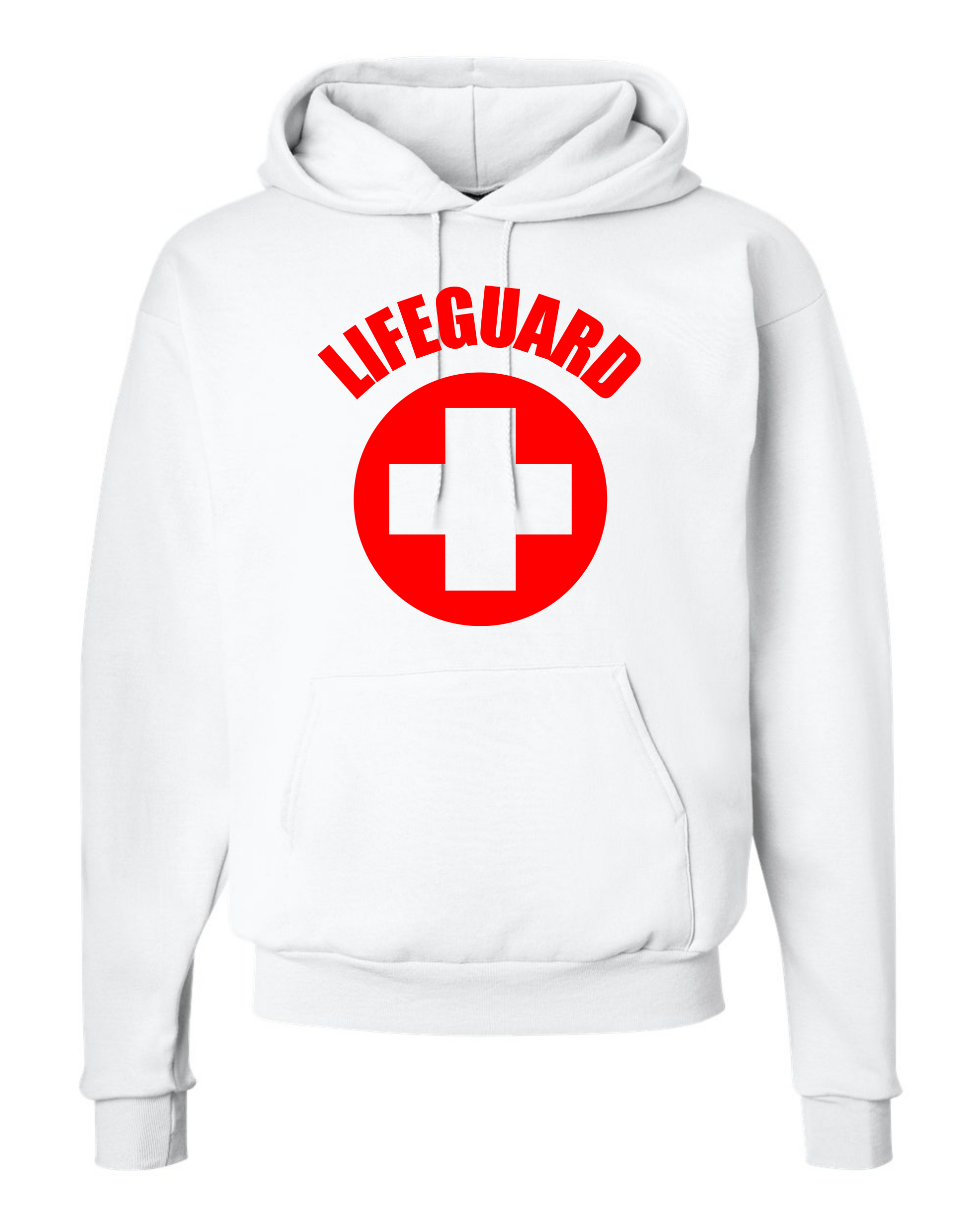 Lifeguard – Hoodie Sweatshirt (Round Logo) - Unique Country Store