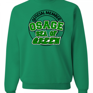 Osage Green Devils "Sea of Green" - Crew Sweatshirt