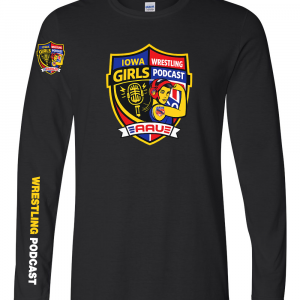 Iowa Girls Wrestling Podcast Gear - Long-Sleeve Tee