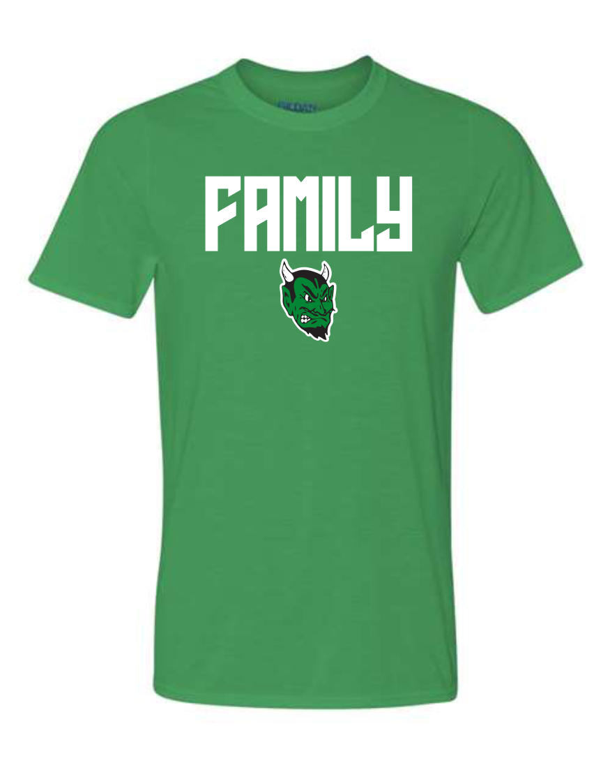 Osage Green Devils "Wrestling Family" - Classic Tee